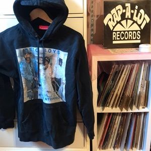 Supreme x Rap-a-Lot Records Geto Boys Box Logo Hoodie Rare Large Houston Sweater